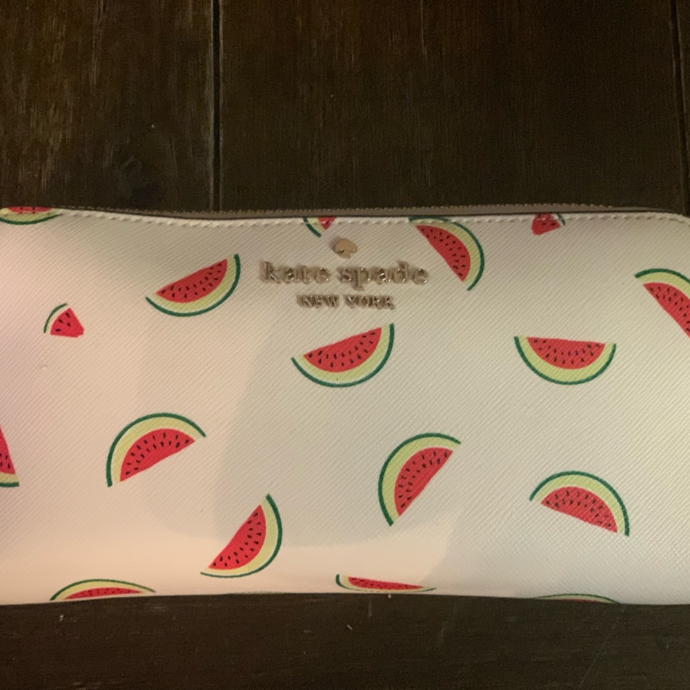 Kate Spade watermelon wallet